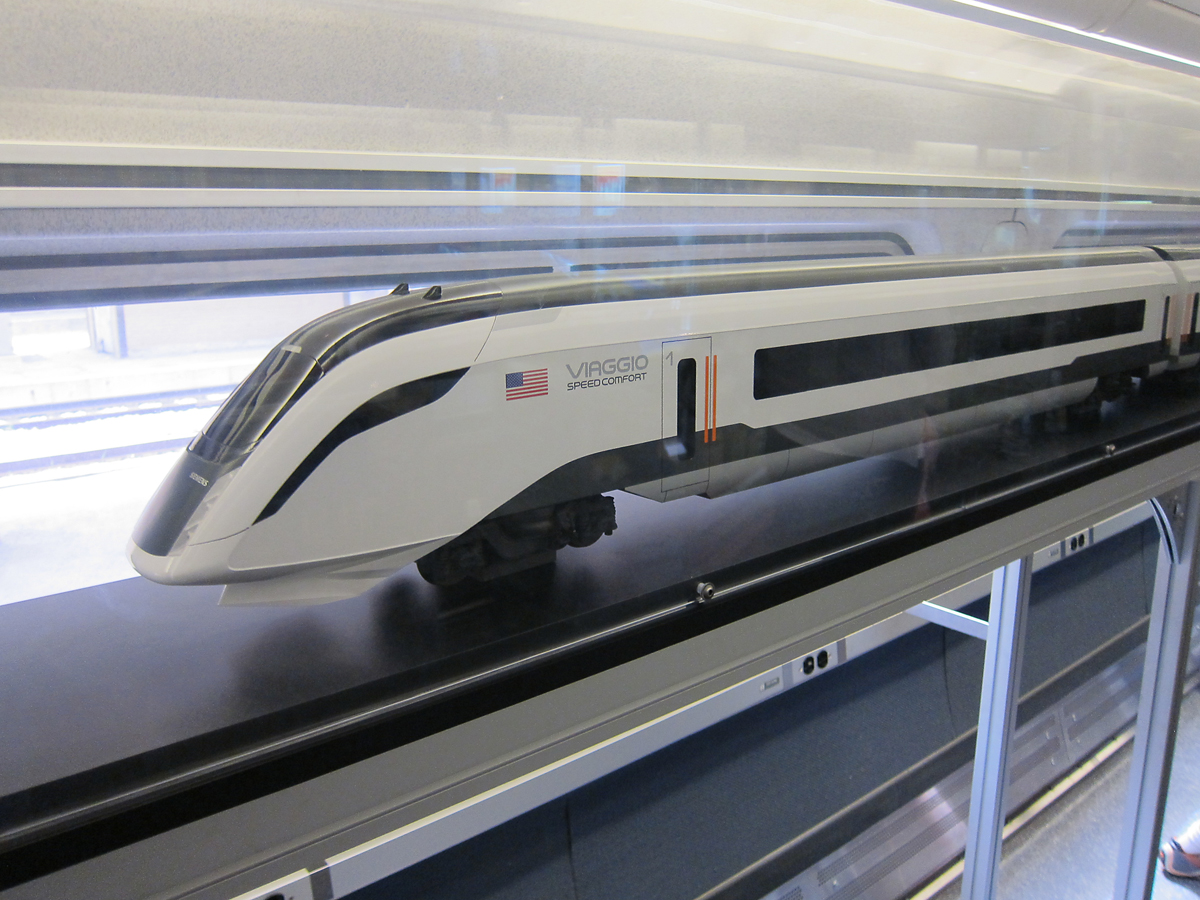 Inside Amtrak Train Cabin