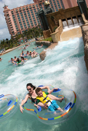 Inside Atlantis Hotel Bahamas