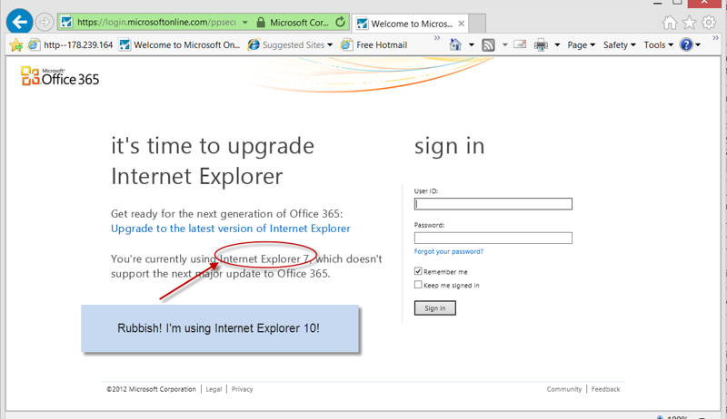 Internet Explorer 10 Windows 8 Not Working