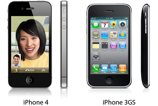 Iphone 3gs Vs Iphone 4 White