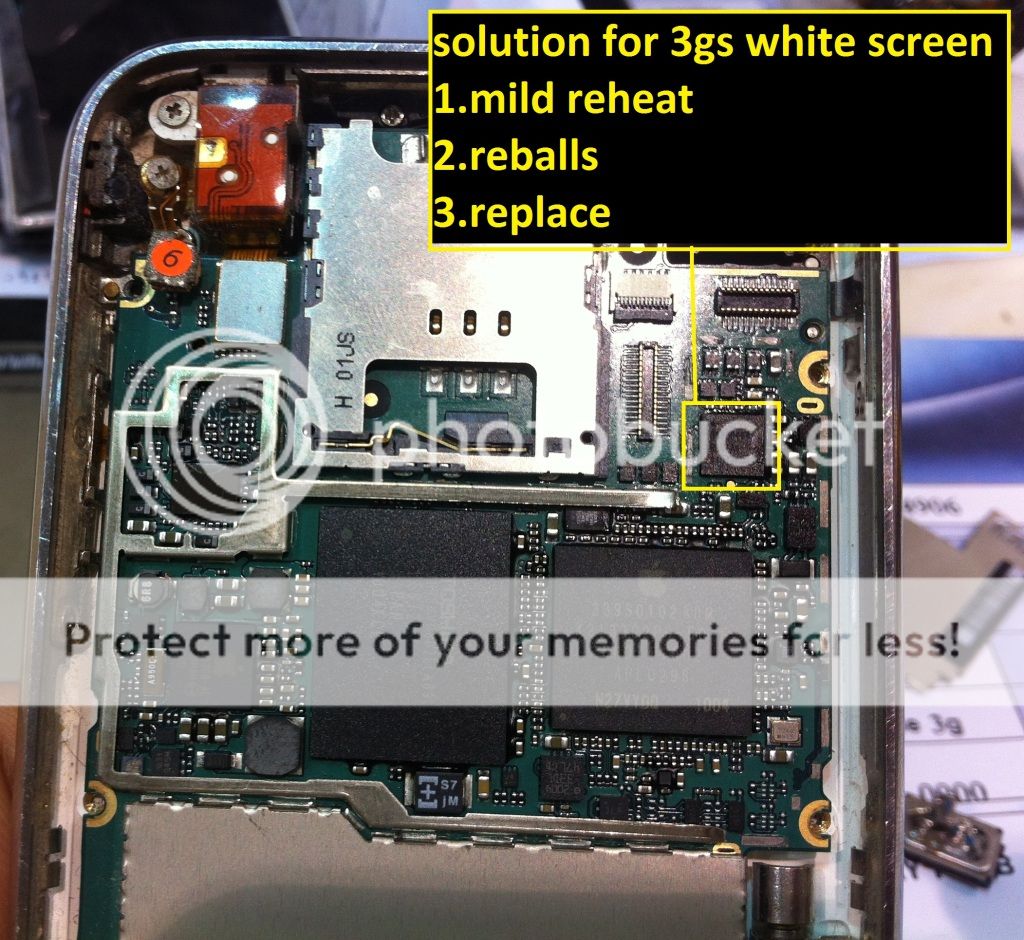 Iphone 3gs White Screen
