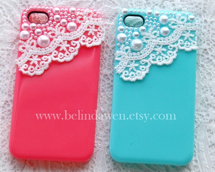 Iphone 4s Pink And White Cases