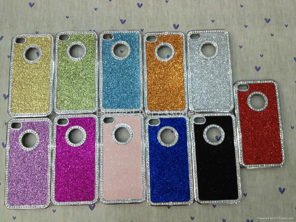 Iphone 4s Pink Glitter Case