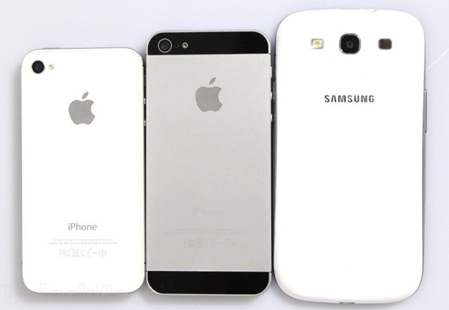 Iphone 4s Vs Iphone 5 Size