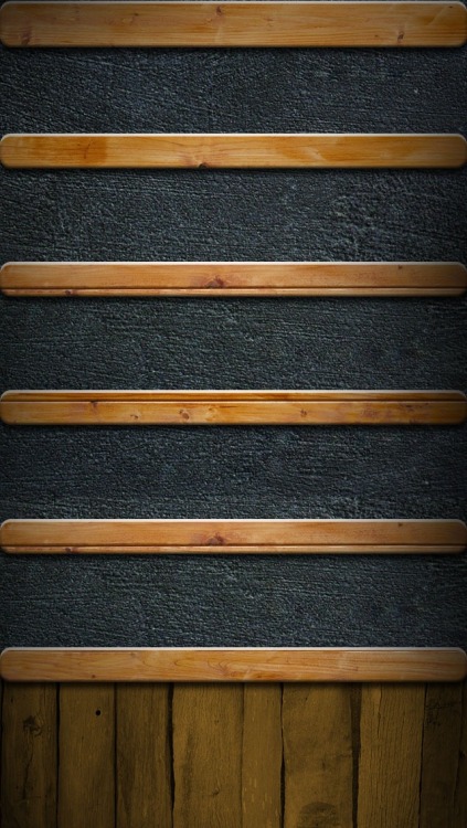 Iphone 5 App Shelves Wallpaper