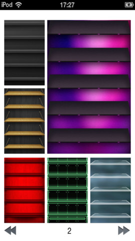 Iphone 5 App Shelves Wallpaper