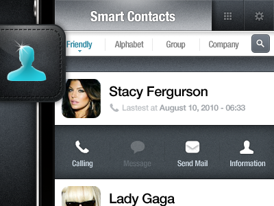 Iphone Contacts App