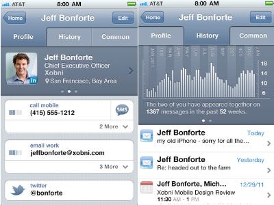 Iphone Contacts App