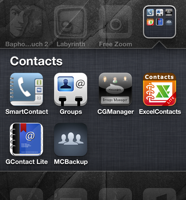 Iphone Contacts App