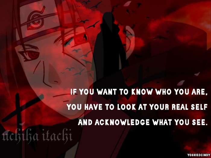 Itachi Uchiha Quotes Tumblr