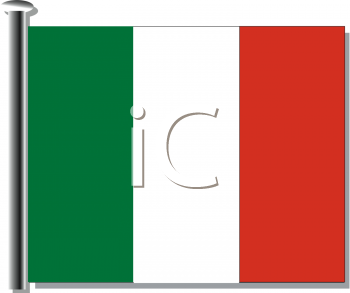 Italian Flag Clip Art