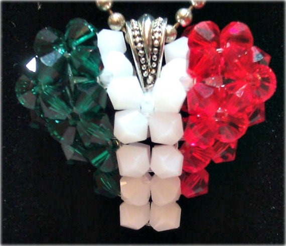 Italian Flag Heart