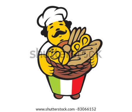 Italian Food Cartoon