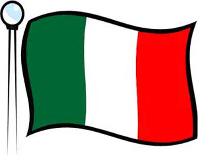 Italy Flag Animation