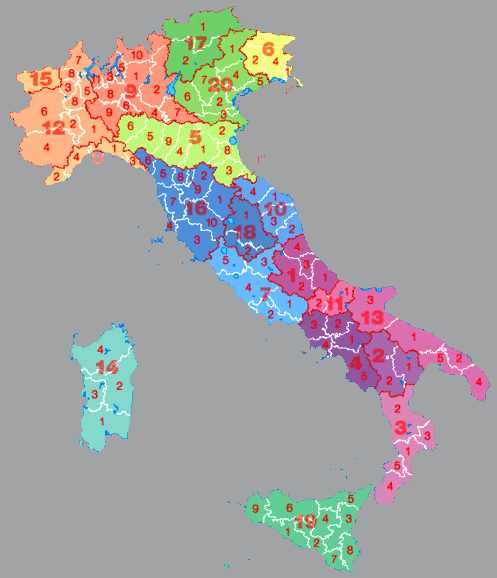 Italy Map Cities