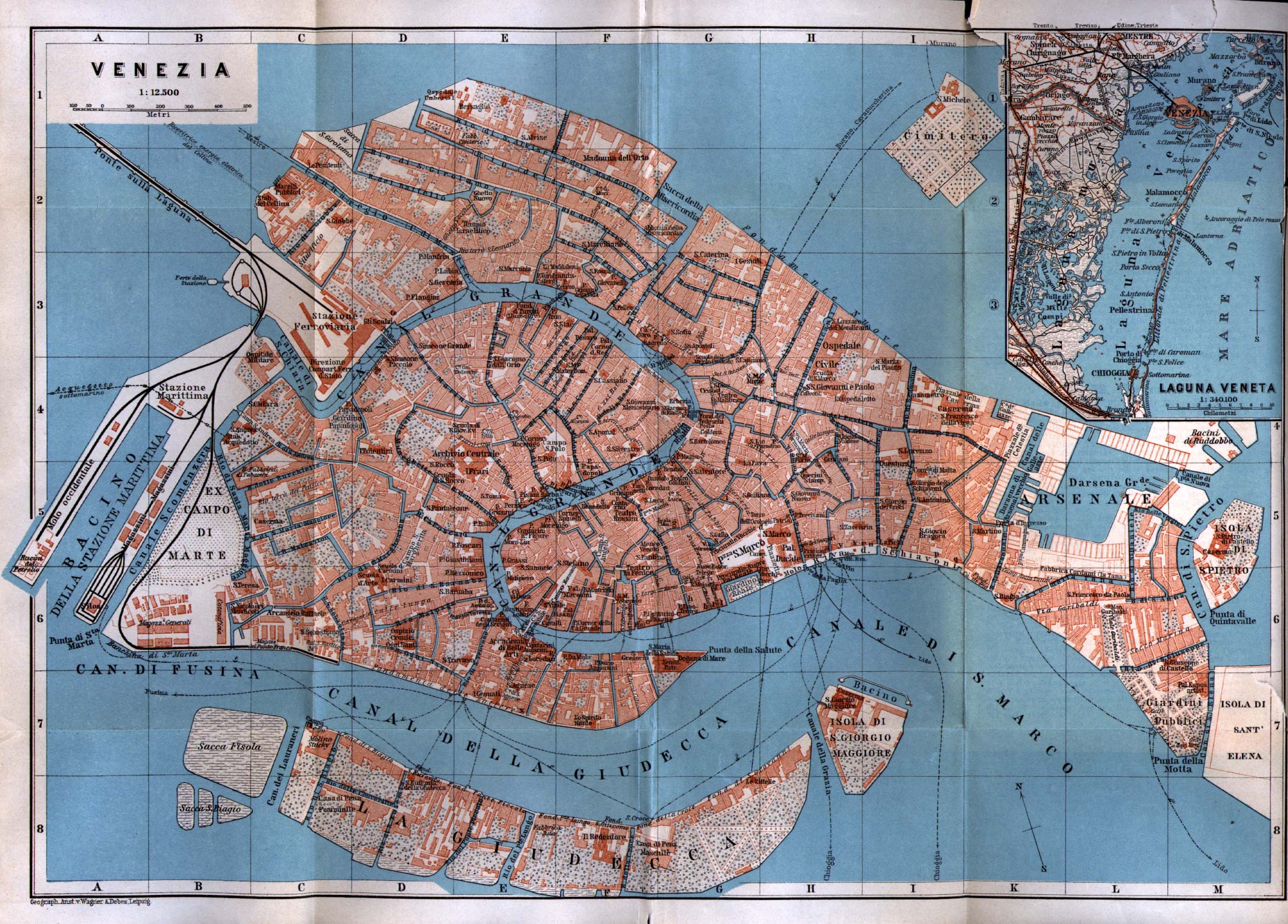 Italy Map Venice