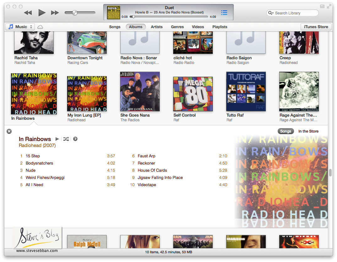 Itunes 11 Coverflow Gone