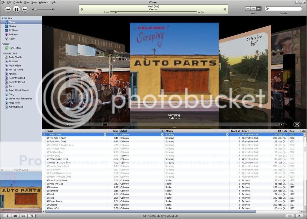 Itunes 11 Coverflow Plugin