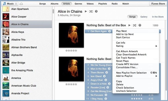 Itunes 11 Coverflow View