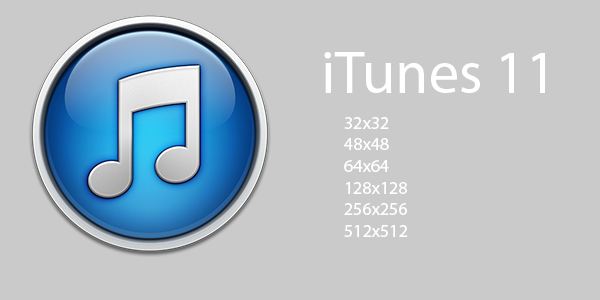 Itunes 11 Icon Size