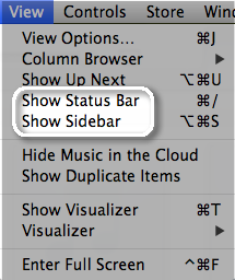 Itunes 11 Windows Menu Bar