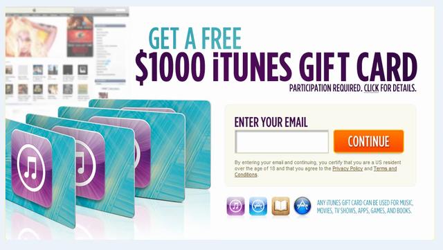 Itunes Gift Card Codes Free