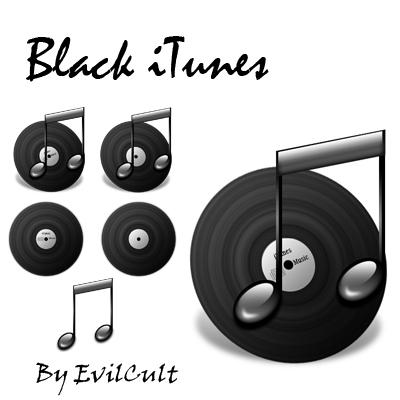 Itunes Icon Black