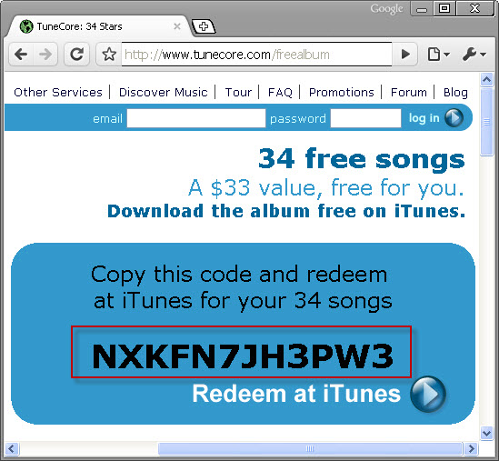 Itunes Store Card Generator