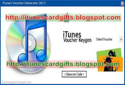 Itunes Voucher Code Generator