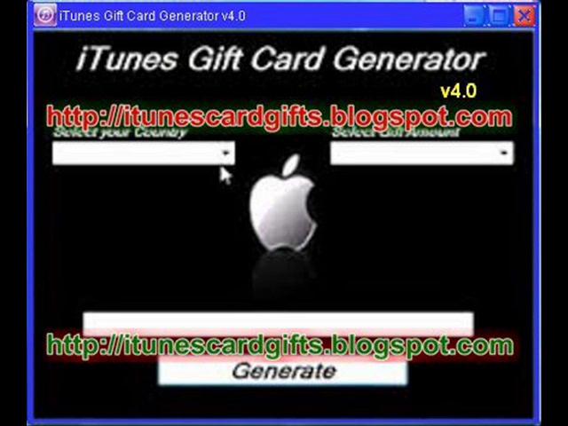 Itunes Voucher Code Generator