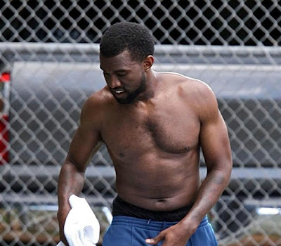 Jamal Woolard Shirtless