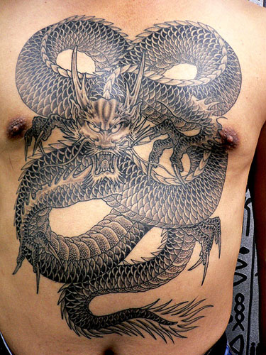 Japanese Dragon Tattoo Designs For Men