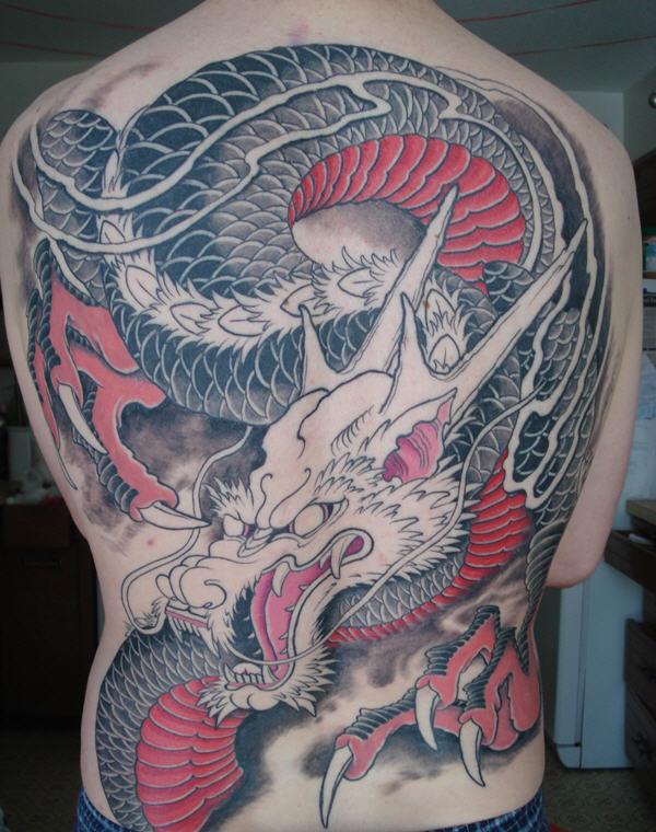 Japanese Dragon Tattoo Designs For Men