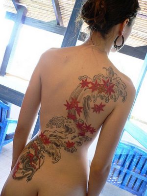 Japanese Dragon Tattoo Designs For Women