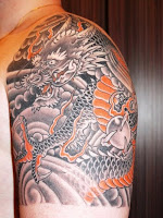 Japanese Dragon Tattoo Sleeve Designs