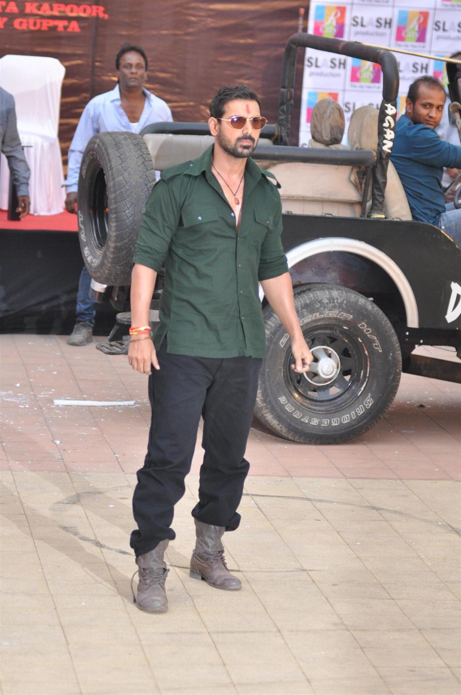 John Abraham Shootout At Wadala Photos