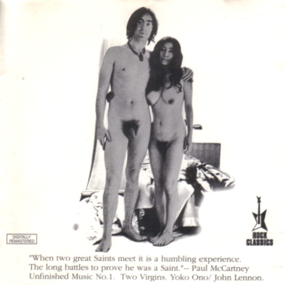 John Lennon And Yoko Ono Album Cover