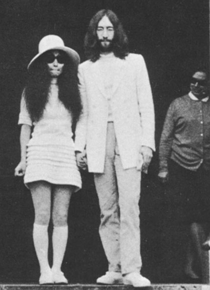 John Lennon And Yoko Ono Album Cover