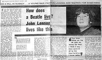 John Lennon Beatles More Popular Than Jesus