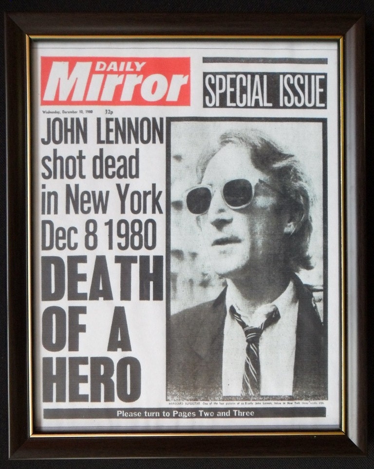 John Lennon Death Photos