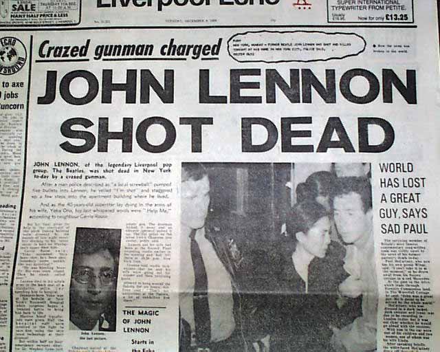 John Lennon Death Photos