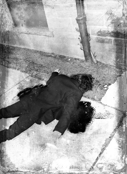 John Lennon Death Scene