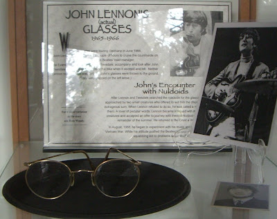 John Lennon Glasses Shot