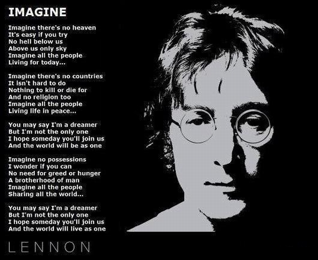 John Lennon Imagine Lyrics