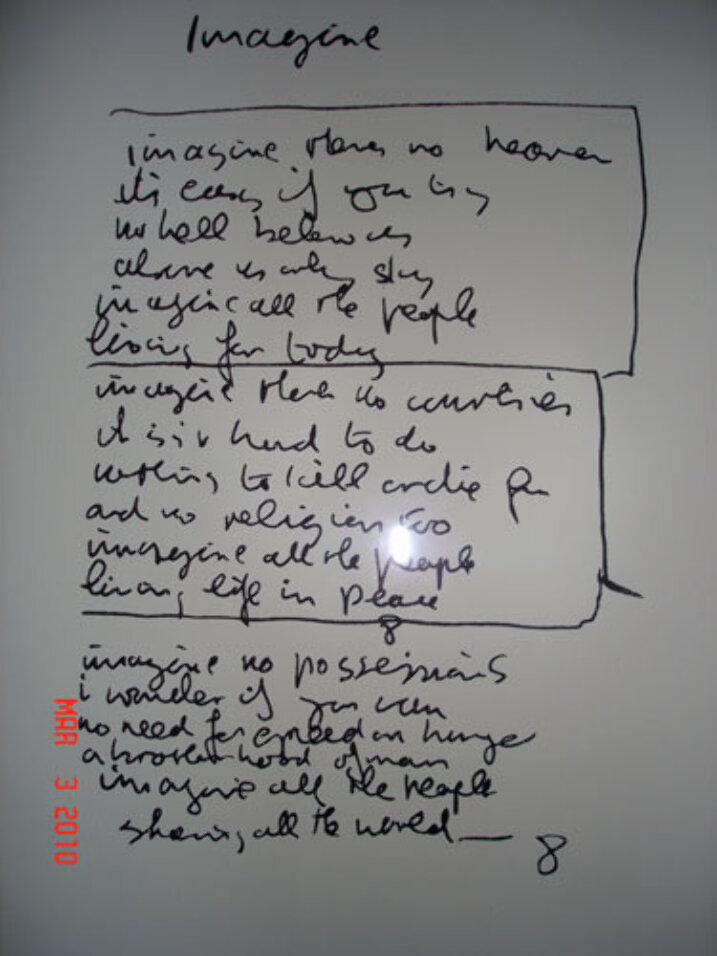 John Lennon Imagine Lyrics Az