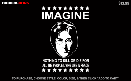 John Lennon Imagine Peace Poster