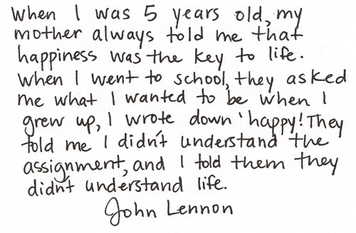 John Lennon Peace And Love Quotes