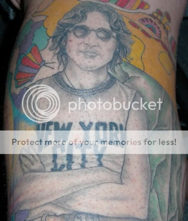 John Lennon Peace Tattoo