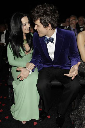 John Mayer And Katy Perry Kissing