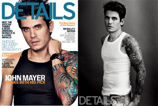 John Mayer Tattoo Home Life